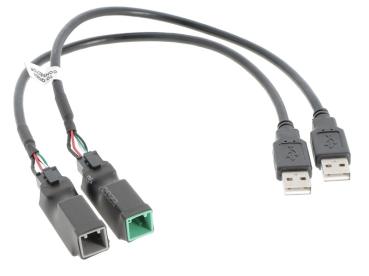 U039 40801 USB/AUX Replacement Adapter HONDA CR-V, HR-V, Jazz ab 2015