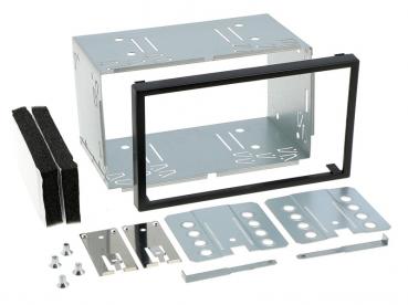 632 4503813 Metall Installations Kit für Doppel DIN Blenden 182 x 103 mm