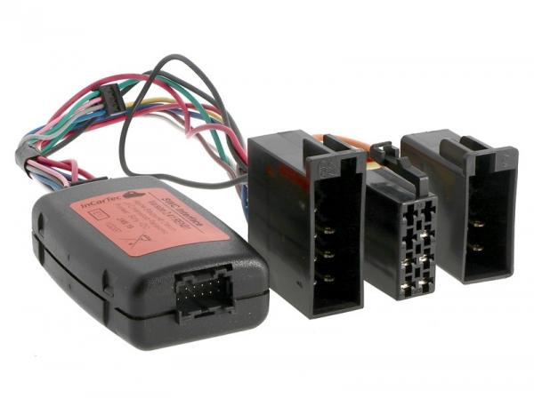 LRF079 40308 Lenkradfernbedienungsadapter RENAULT mit 10pol ISO Stecker und Display im Radio